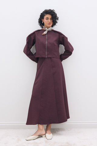 Maruna Etekli Takım Mürdüm