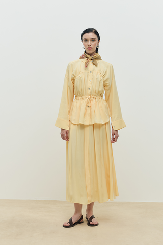 Palm Etekli Takım Sarı