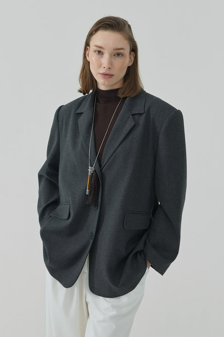 Arwen Blazer Ceket Antrasit