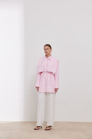 Candy Gömlek Pembe
