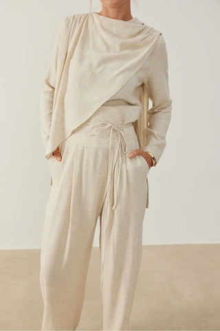 Alaçatı Keten Takım Taş