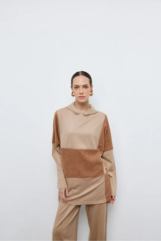 Oyşo Kuzu Eşofman Takım Camel