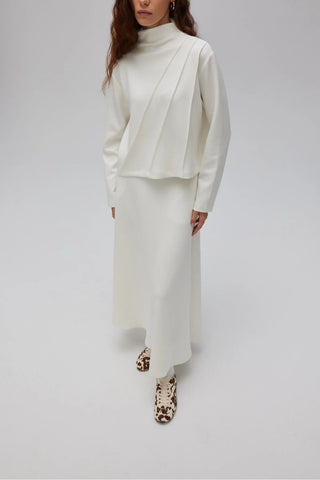 Mai Oyşo Etekli Takım Beyaz