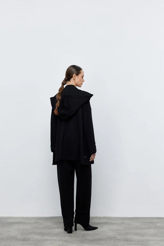 Poly Fermuarlı Oyşo Takım Siyah