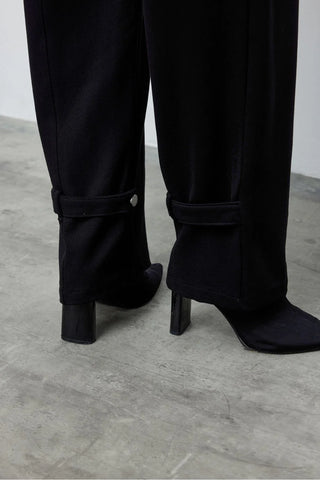 Poly Fermuarlı Oyşo Takım Siyah