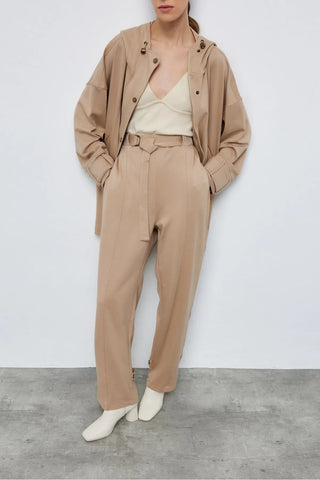 Poly Fermuarlı Oyşo Takım Camel