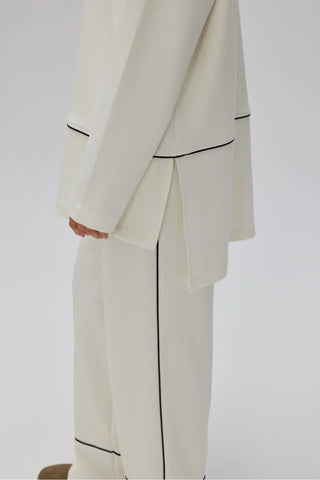 Oyşo Biyeli Takım Ekru