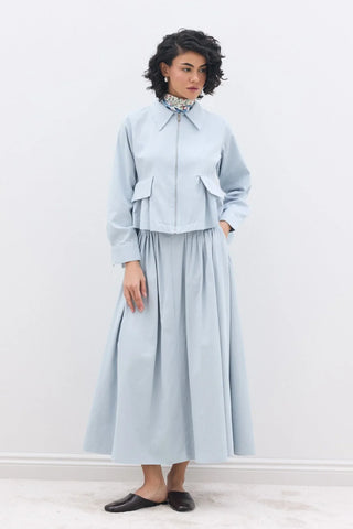 Guju Etekli Takım Bebe Mavi