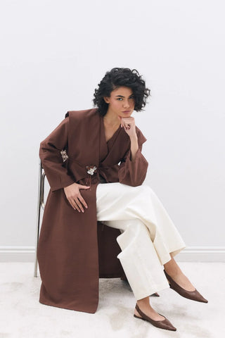 Maty Kimono Kahverengi