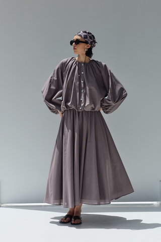 Kuda Kloş Etek Vizon