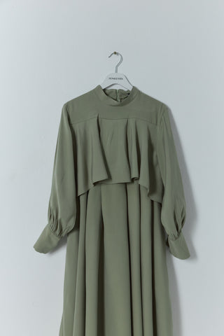 Tencel Elbise Açık Yeşil