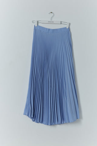 Tencel Pilise Etek Mavi