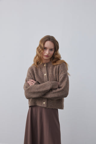 Teddy Hırka Vizon