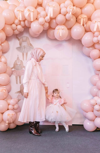 Pila Poplin Elbise Pembe