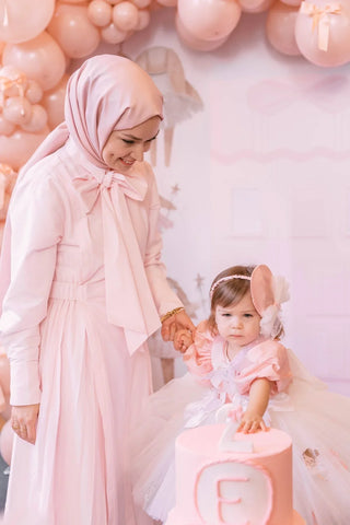 Pila Poplin Elbise Pembe