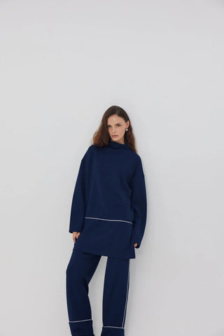 Oyşo Biyeli Takım Lacivert