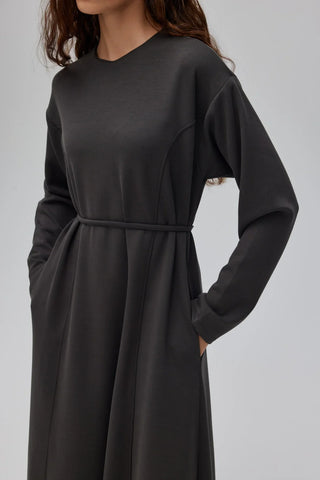 Oyşo Atina Elbise Antrasit