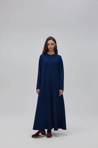 Oyşo Atina Elbise Lacivert