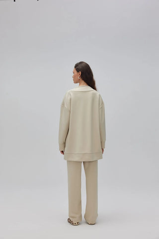 Oyşo Yandan Fermuarlı Takım Taş