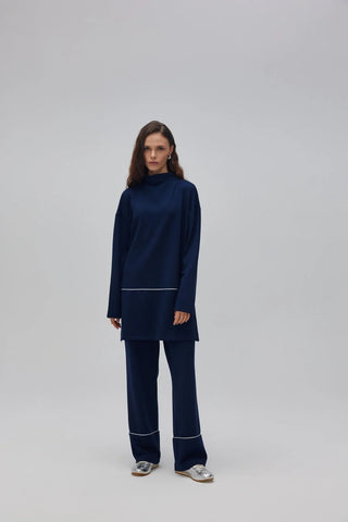 Oyşo Biyeli Takım Lacivert