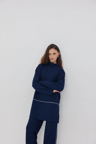 Oyşo Biyeli Takım Lacivert