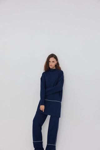 Oyşo Biyeli Takım Lacivert