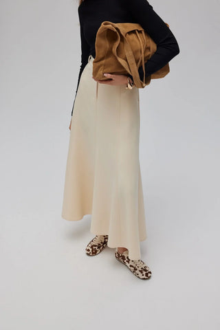 Scuba Volkani Kloş Etek Krem