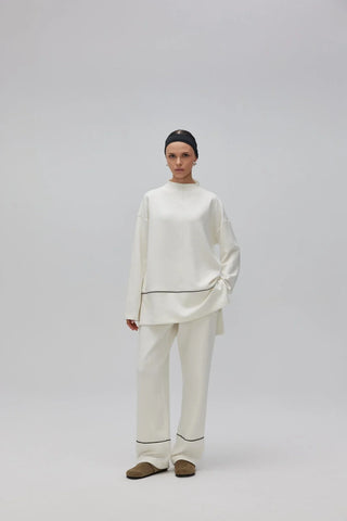 Oyşo Biyeli Takım Ekru