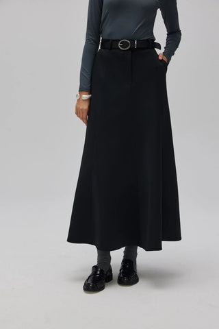 Scuba Volkani Kloş Etek Siyah