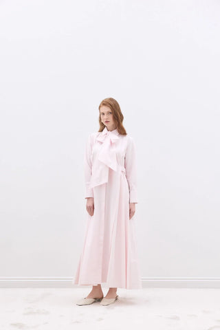 Pila Poplin Elbise Pembe