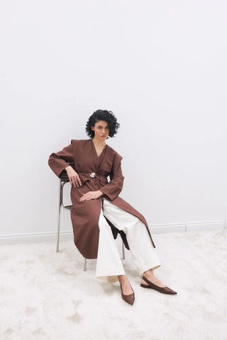 Maty Kimono Kahverengi