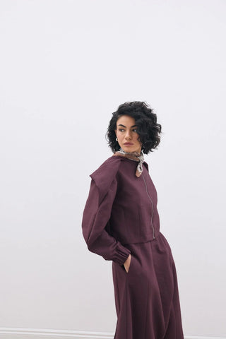 Maruna Etekli Takım Mürdüm