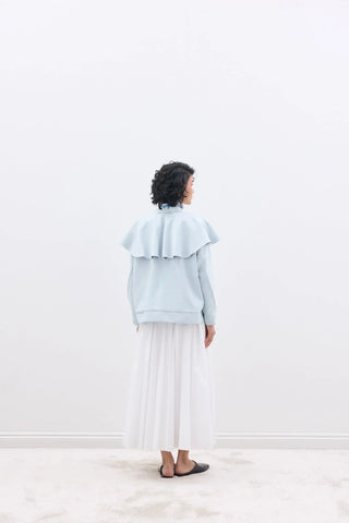 Seyyar Yakalı Ceket Bebe Mavi