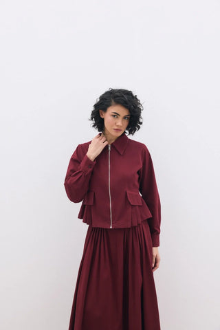 Guju Etekli Takım Bordo