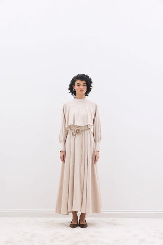 Elva Dökümlü Elbise Taş