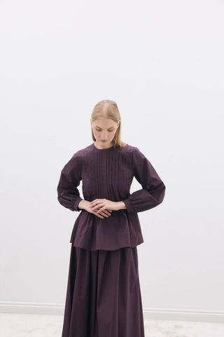 Pimola Bluz Mürdüm