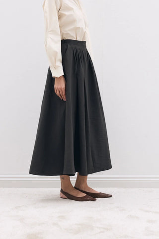 Çok Pileli Etek Antrasit