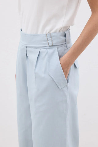 Gabardin Pantolon Bebe Mavi