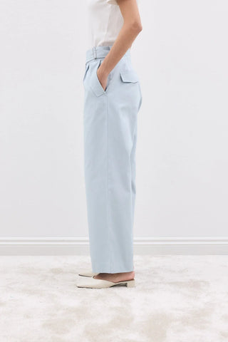 Gabardin Pantolon Bebe Mavi