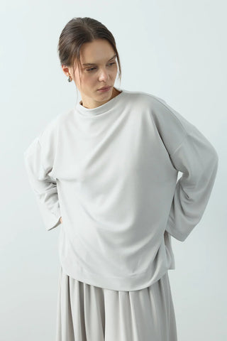 Soe Oversize Tunik Gri