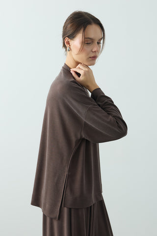 Soe Oversize Tunik Kahverengi