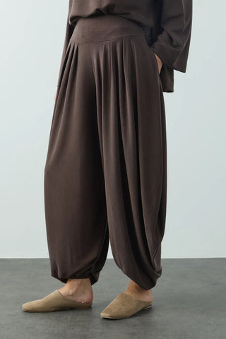 Ease Aladdin Pantolon Kahverengi