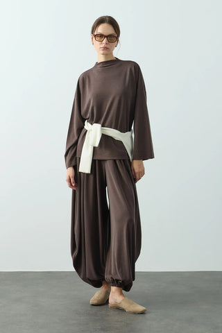 Ease Aladdin Pantolon Kahverengi