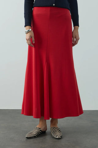 Jade Godeli Etek Kırmızı