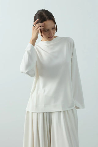 Soe Oversize Tunik Ekru