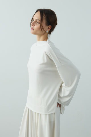 Soe Oversize Tunik Ekru