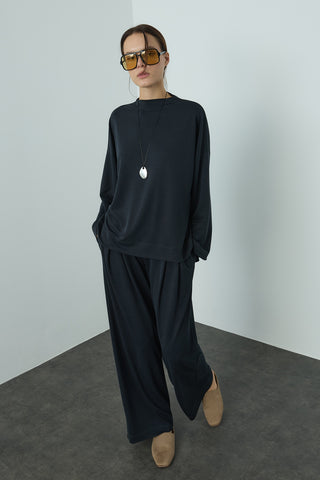 Soe Oversize Tunik Antrasit