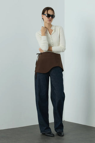 Seyyar Bel Kemeri Kahverengi