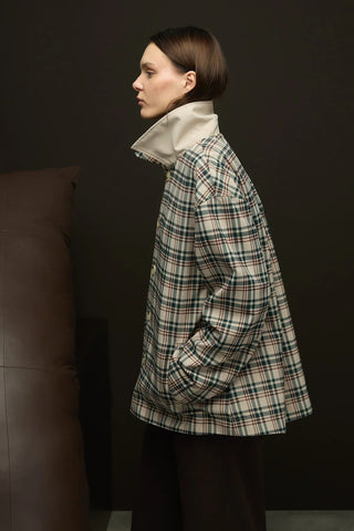 Alba Çift Taraflı Trençkot Taş