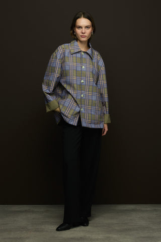 Alba Çift Taraflı Trençkot Haki Yeşil